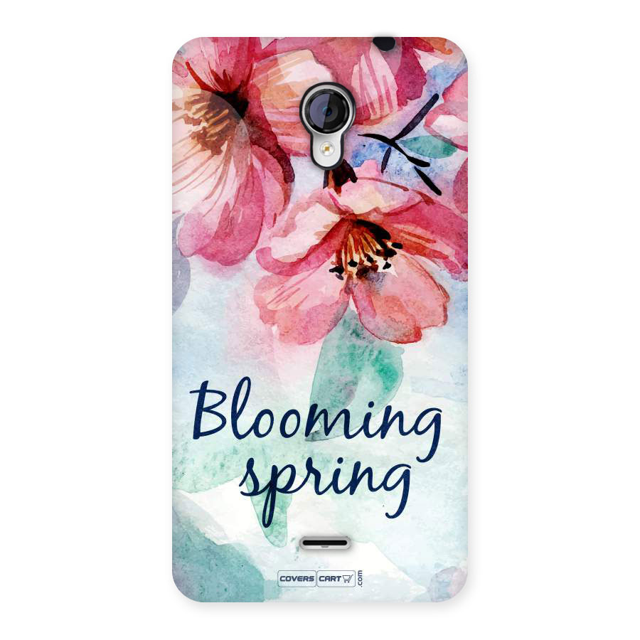 Blooming Spring Back Case for Micromax Unite 2 A106