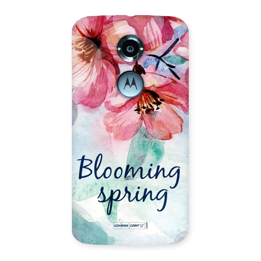 Blooming Spring Back Case for Moto X 2nd Gen
