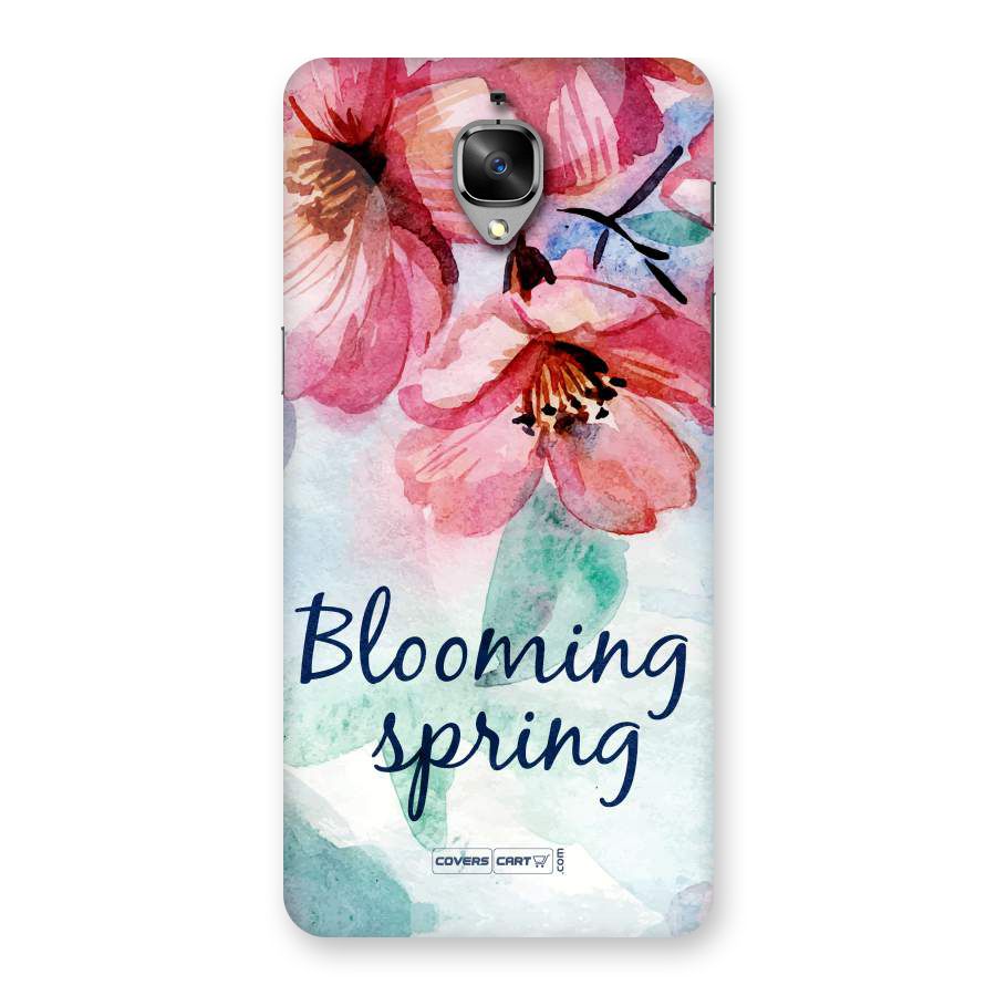 Blooming Spring Back Case for OnePlus 3