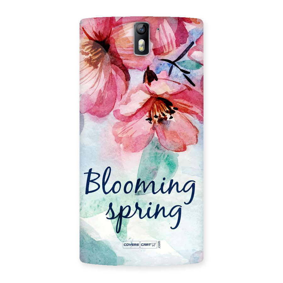 Blooming Spring Back Case for One Plus One