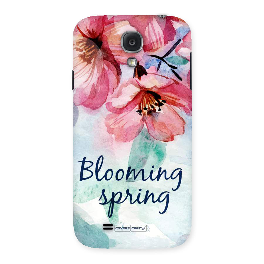 Blooming Spring Back Case for Samsung Galaxy S4