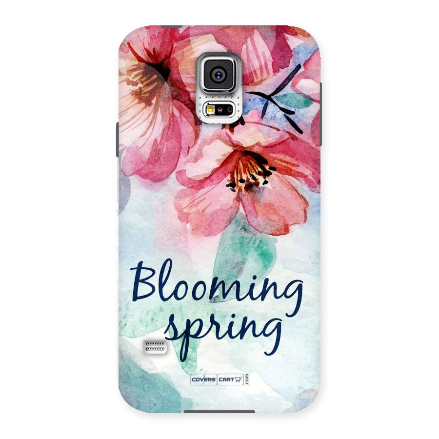 Blooming Spring Back Case for Samsung Galaxy S5