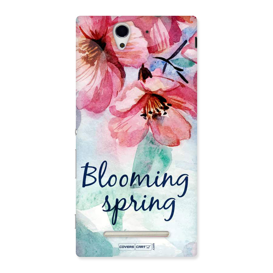 Blooming Spring Back Case for Sony Xperia C3