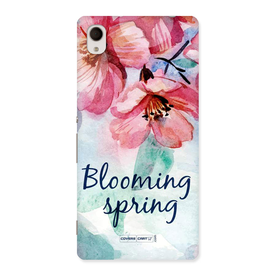 Blooming Spring Back Case for Sony Xperia M4