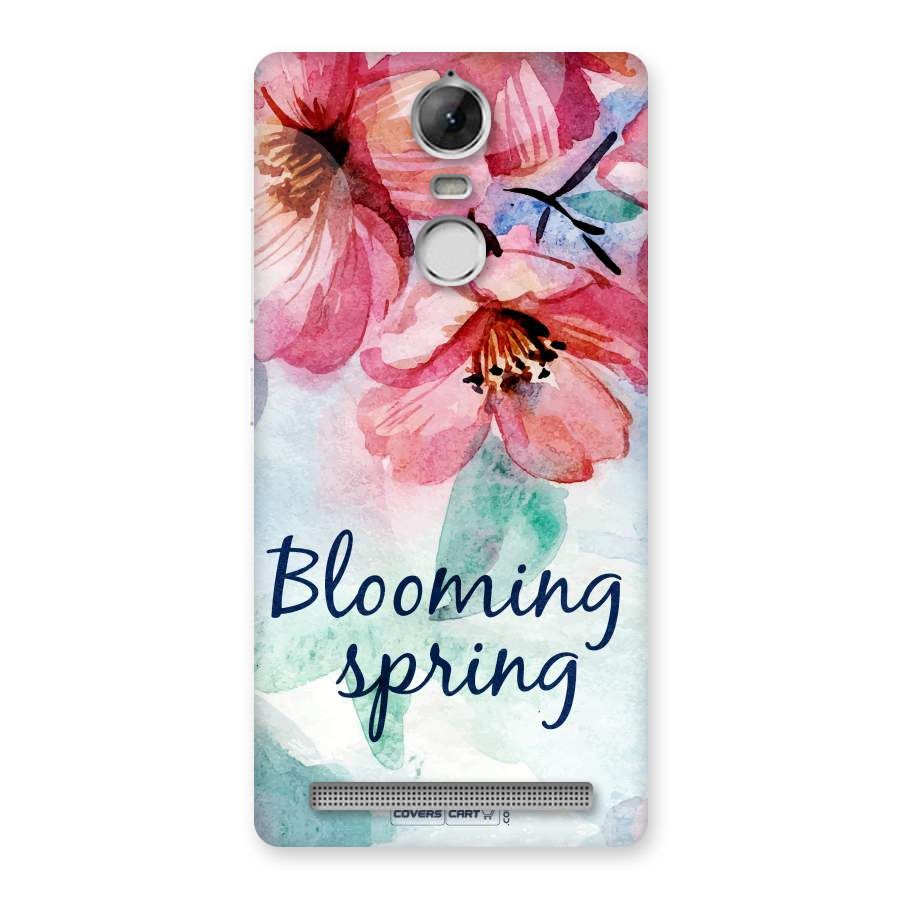 Blooming Spring Back Case for Vibe K5 Note