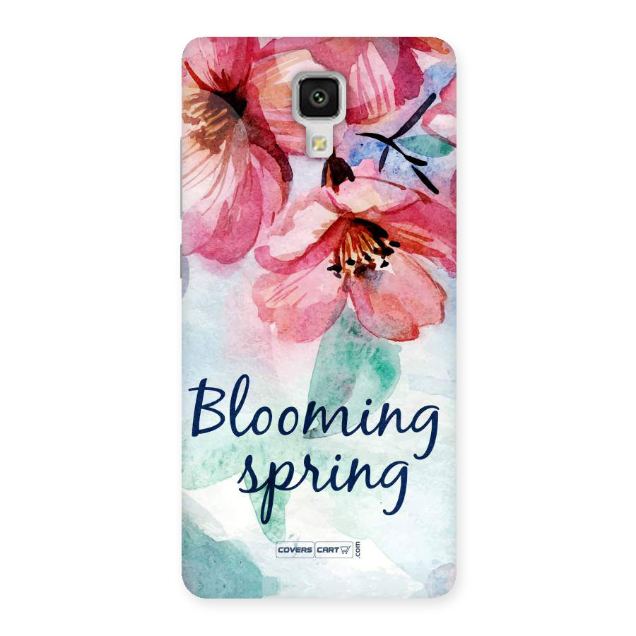 Blooming Spring Back Case for Xiaomi Mi 4