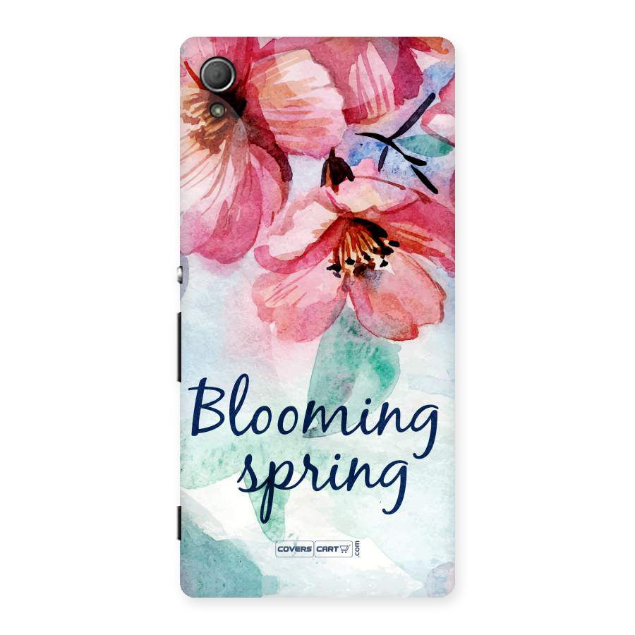 Blooming Spring Back Case for Xperia Z3 Plus