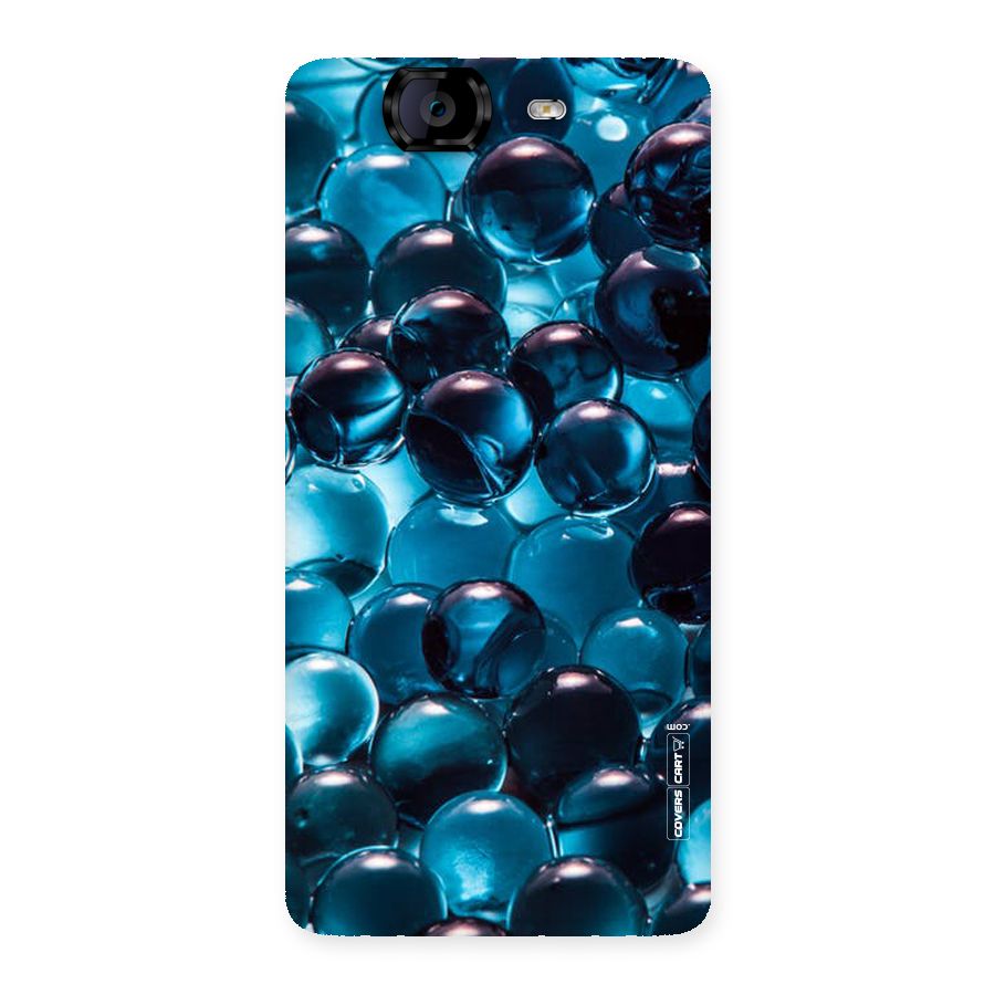 Blue Abstract Balls Back Case for Canvas Knight A350