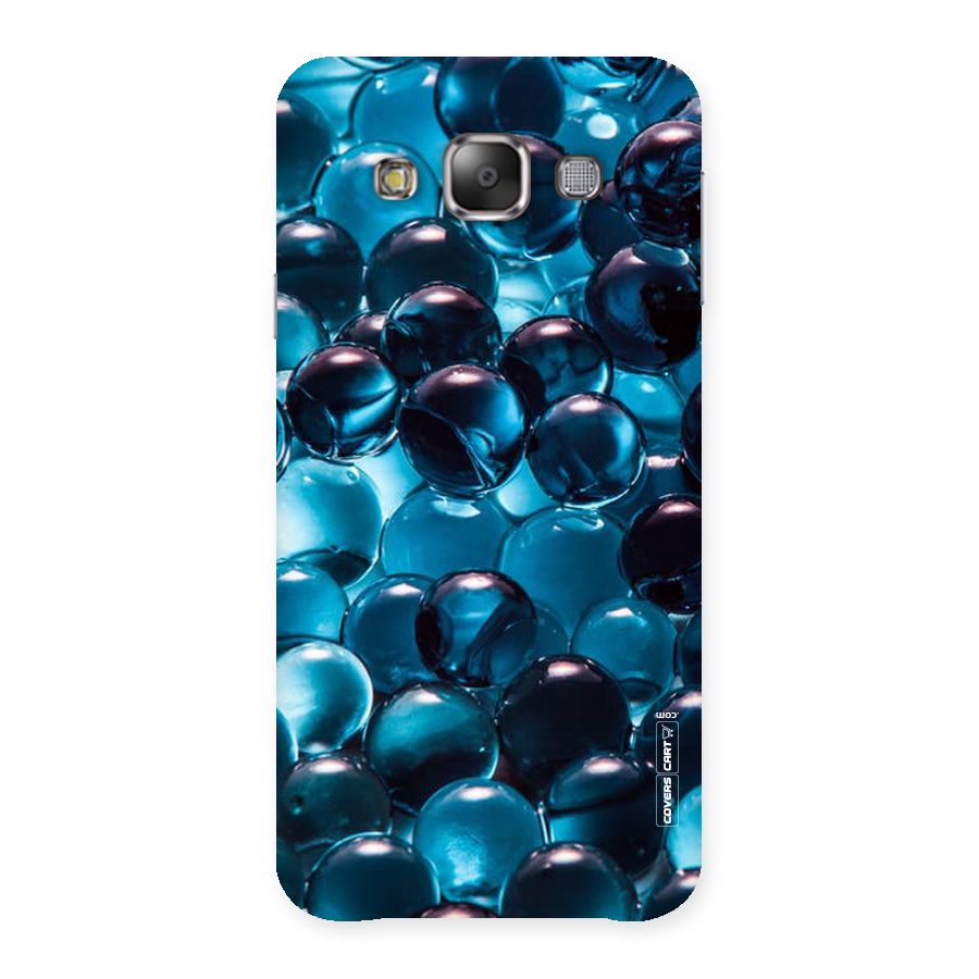 Blue Abstract Balls Back Case for Galaxy E7