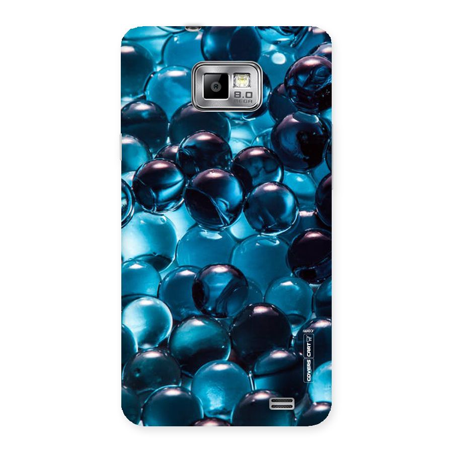 Blue Abstract Balls Back Case for Galaxy S2