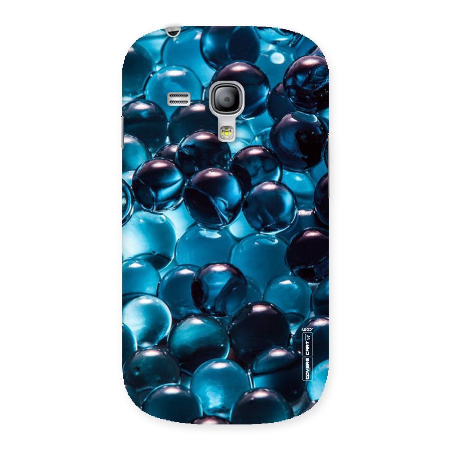 Blue Abstract Balls Back Case for Galaxy S3 Mini