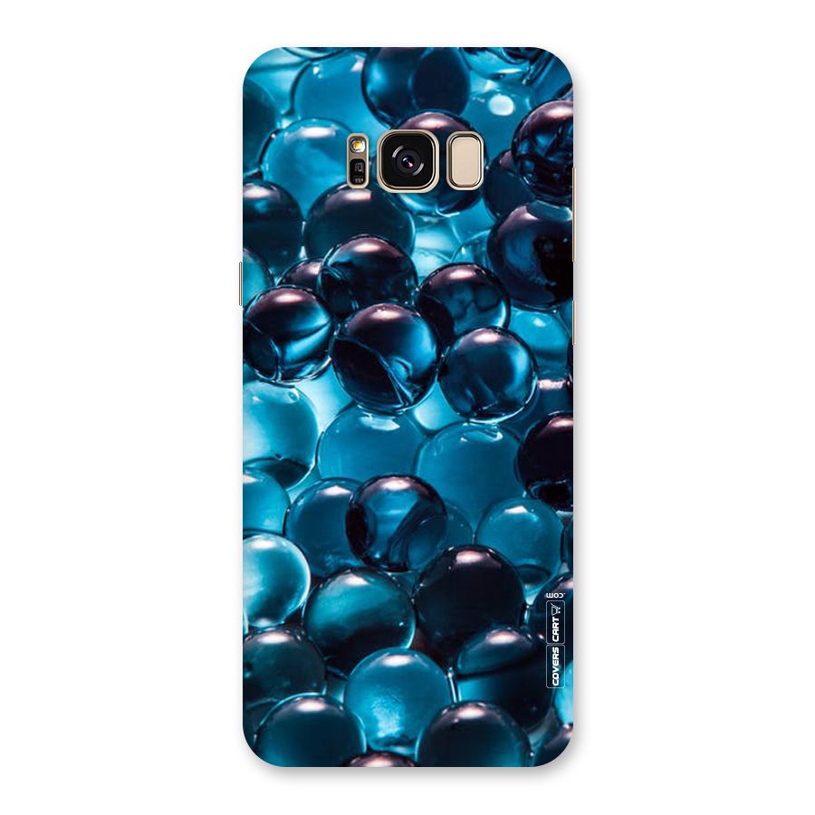 Blue Abstract Balls Back Case for Galaxy S8 Plus