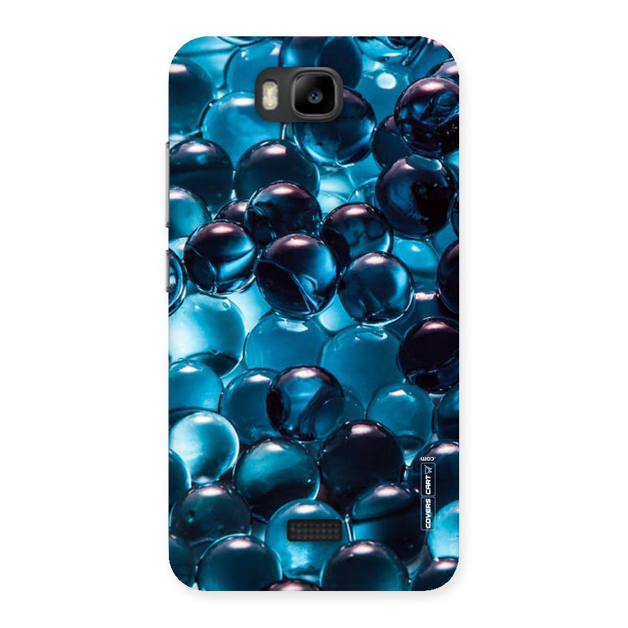 Blue Abstract Balls Back Case for Honor Bee
