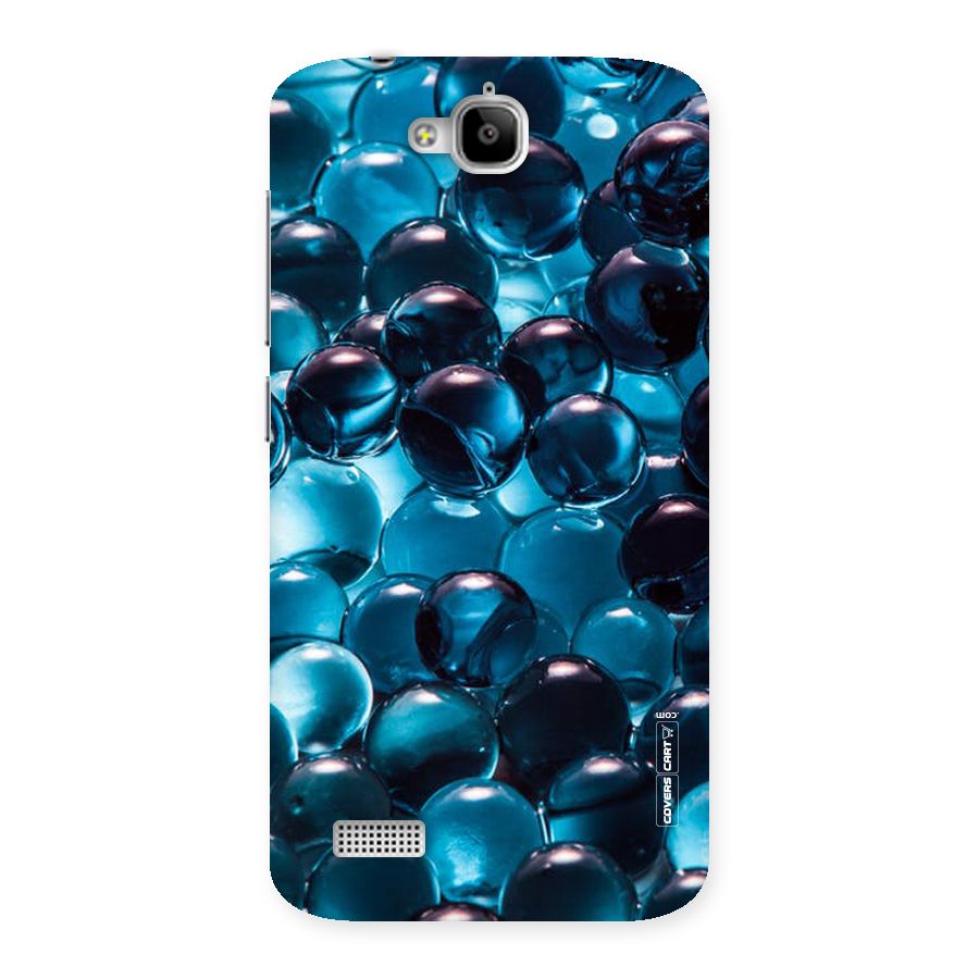 Blue Abstract Balls Back Case for Honor Holly