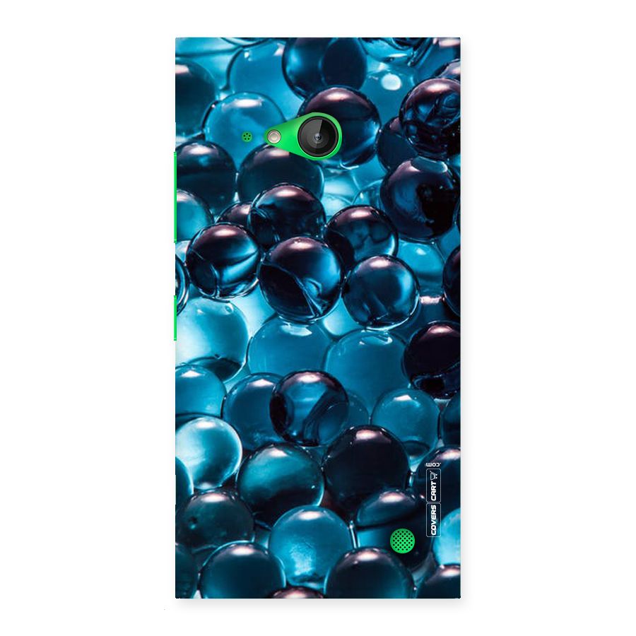 Blue Abstract Balls Back Case for Lumia 730