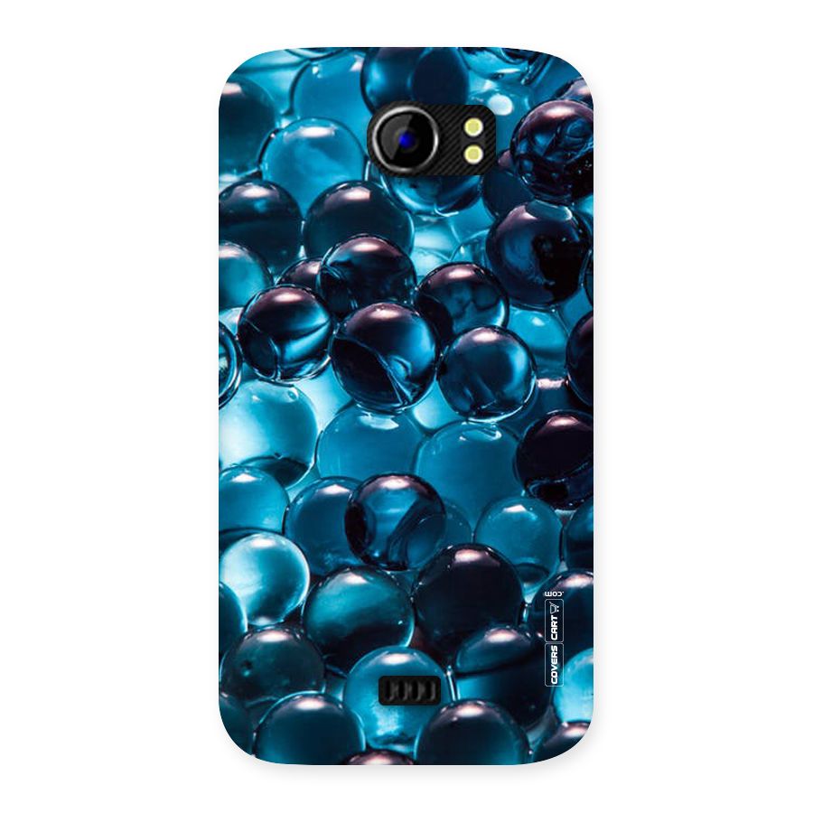 Blue Abstract Balls Back Case for Micromax Canvas 2 A110