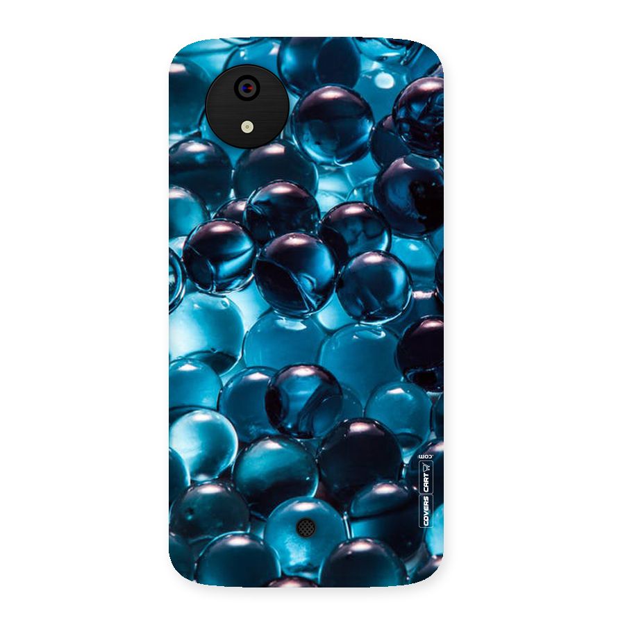 Blue Abstract Balls Back Case for Micromax Canvas A1