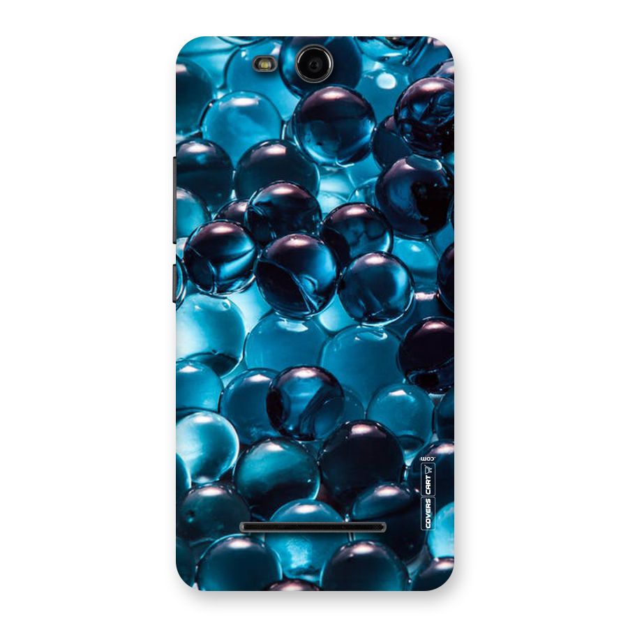 Blue Abstract Balls Back Case for Micromax Canvas Juice 3 Q392