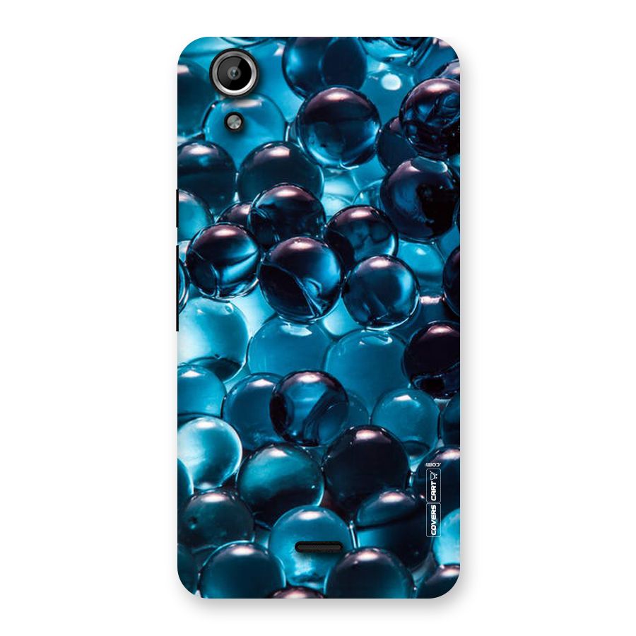 Blue Abstract Balls Back Case for Micromax Canvas Selfie Lens Q345