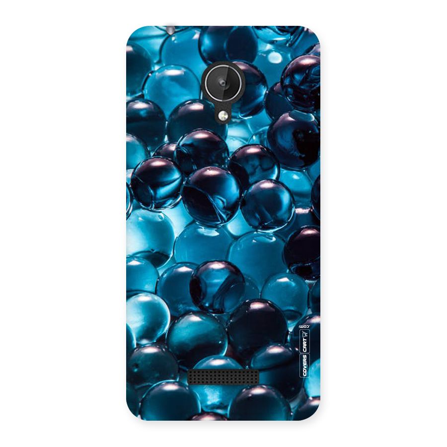 Blue Abstract Balls Back Case for Micromax Canvas Spark Q380