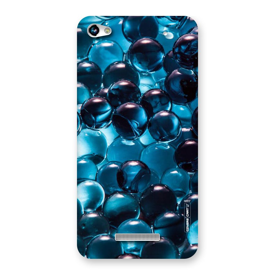 Blue Abstract Balls Back Case for Micromax Hue 2