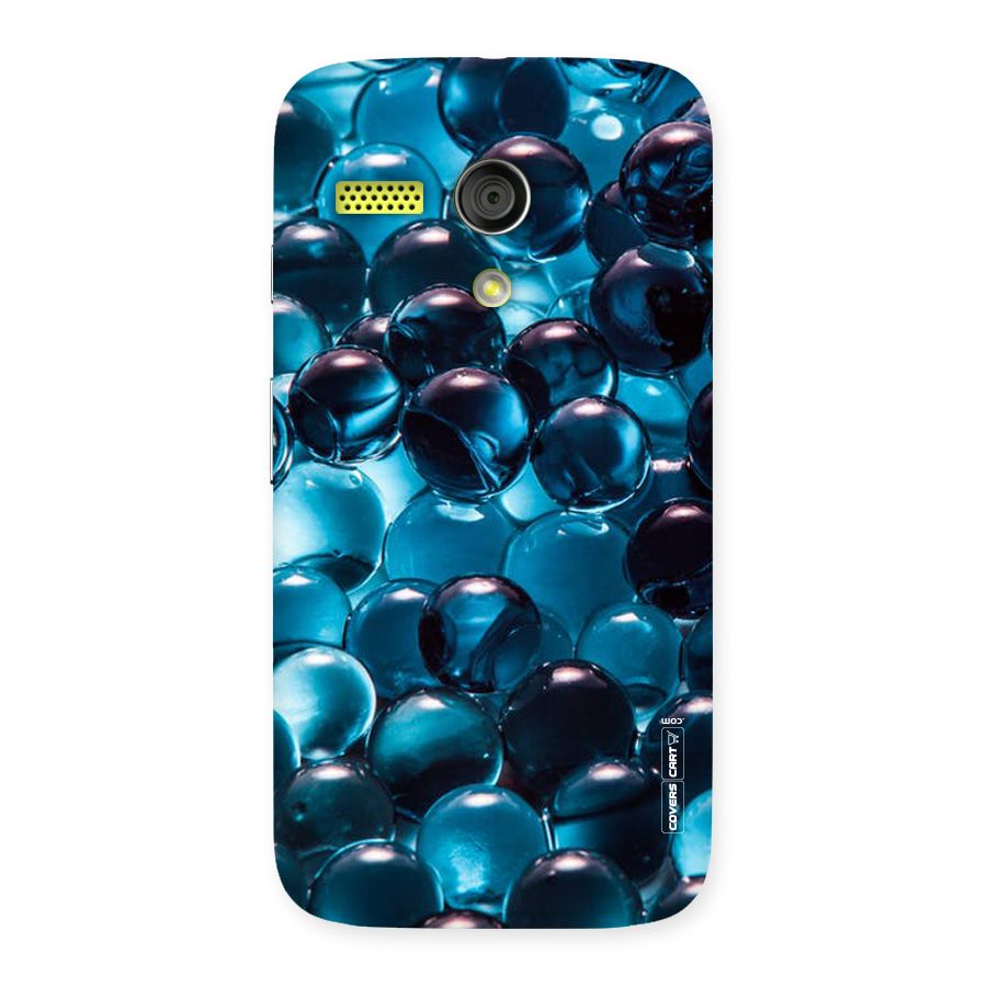 Blue Abstract Balls Back Case for Moto G