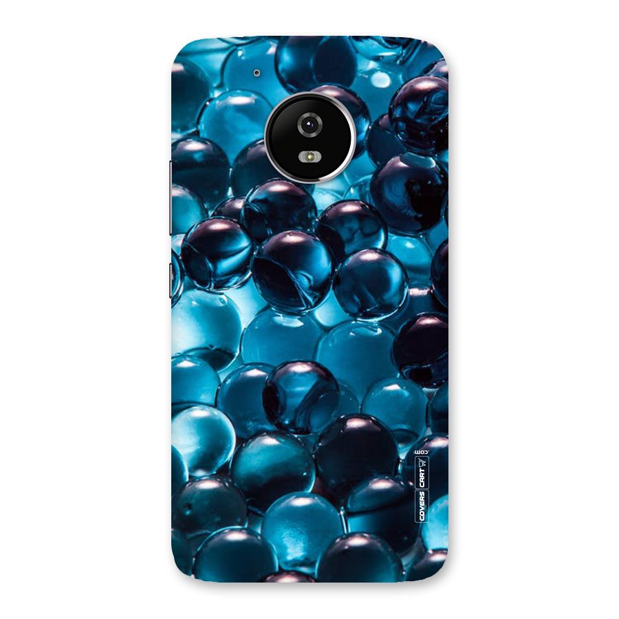 Blue Abstract Balls Back Case for Moto G5