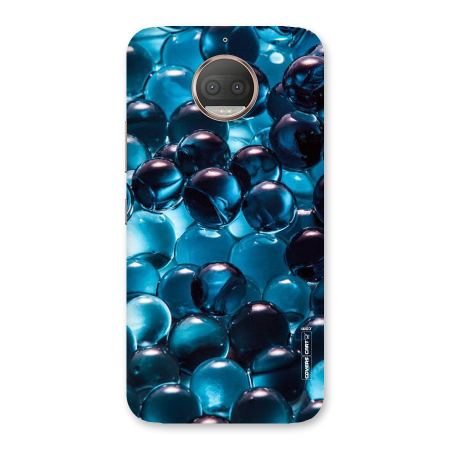 Blue Abstract Balls Back Case for Moto G5s Plus