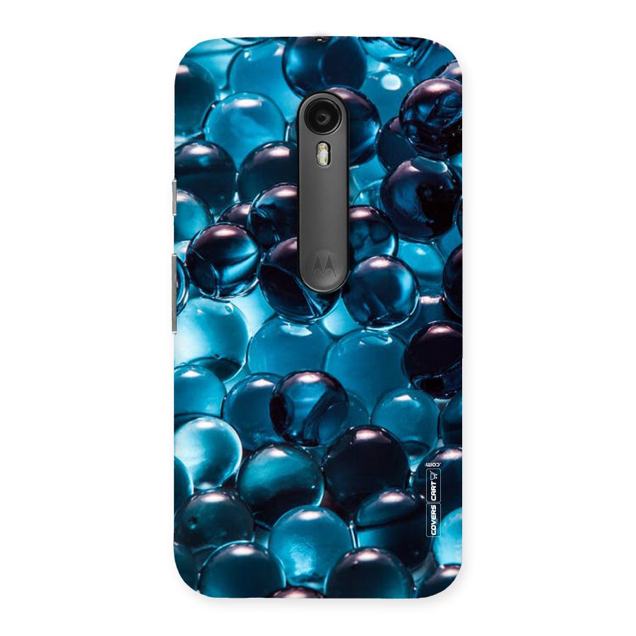 Blue Abstract Balls Back Case for Moto G Turbo