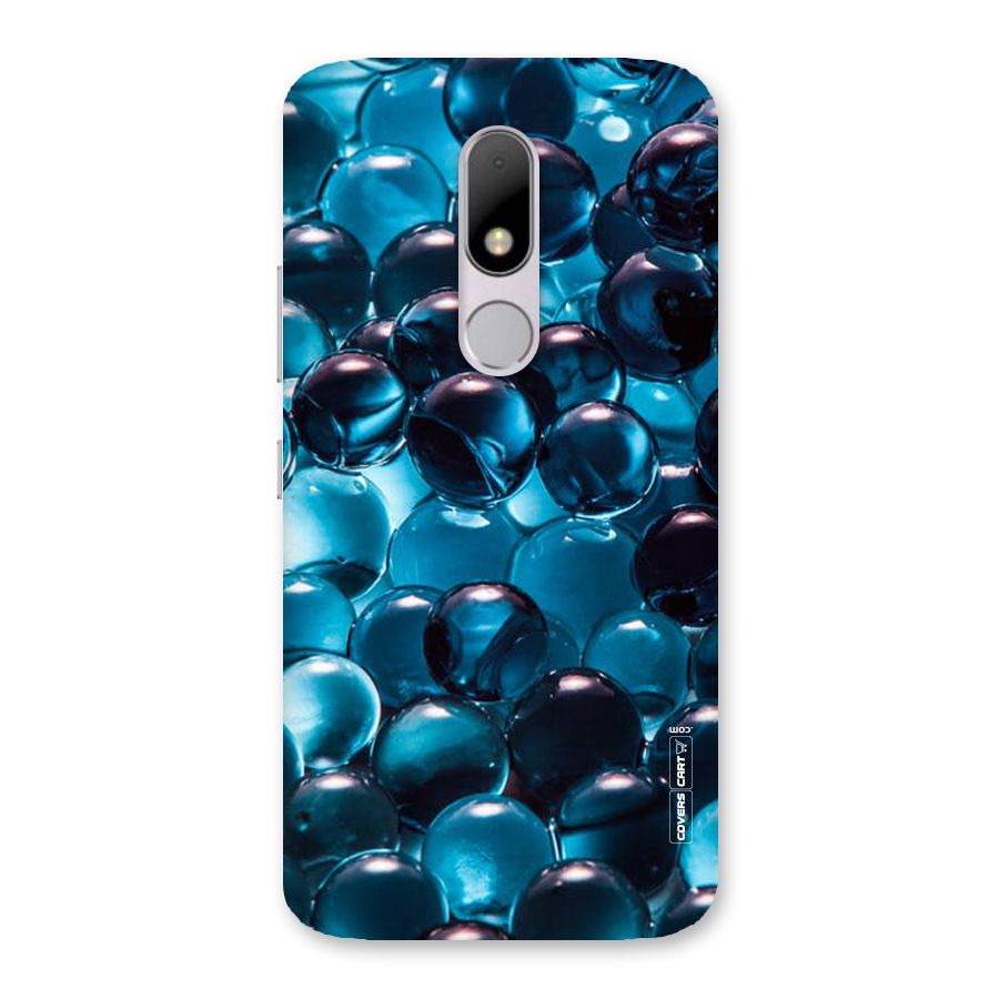 Blue Abstract Balls Back Case for Moto M