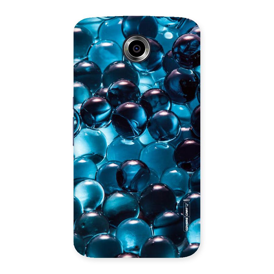 Blue Abstract Balls Back Case for Nexsus 6
