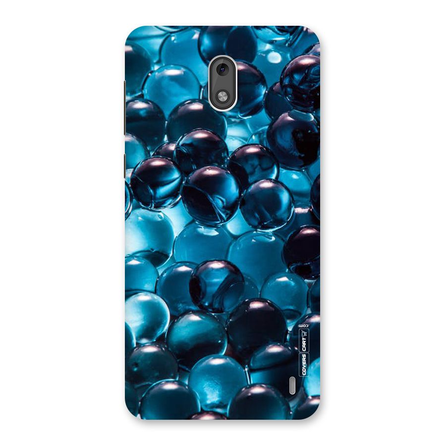 Blue Abstract Balls Back Case for Nokia 2