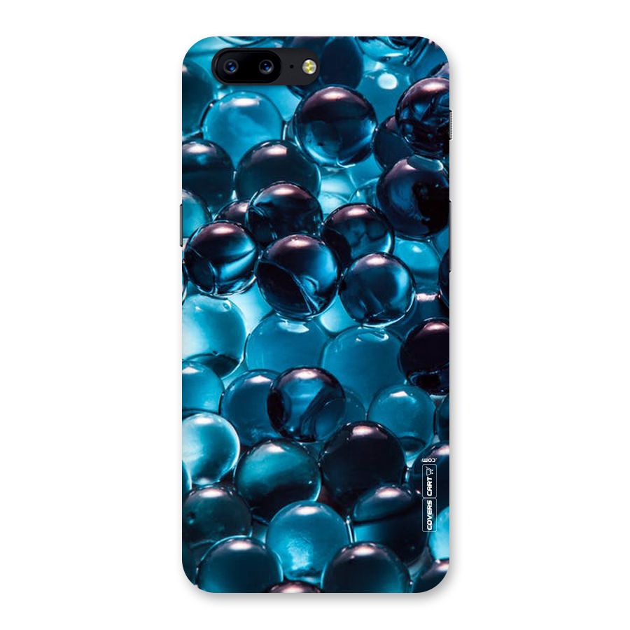 Blue Abstract Balls Back Case for OnePlus 5