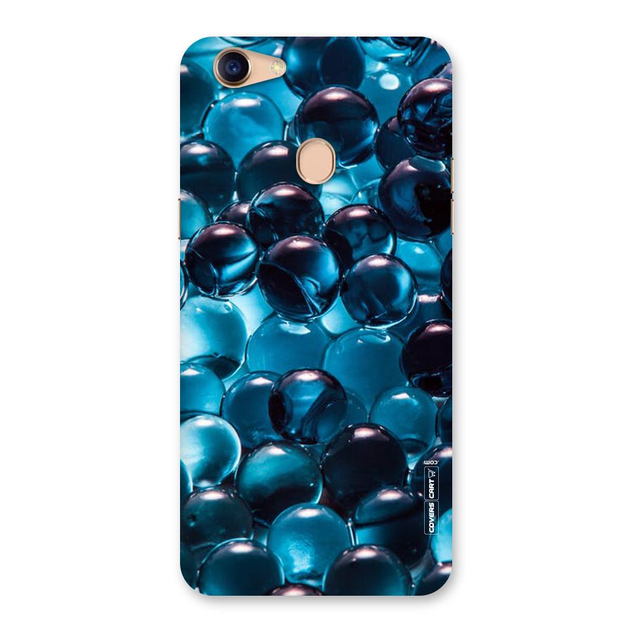 Blue Abstract Balls Back Case for Oppo F5