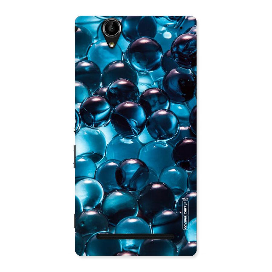 Blue Abstract Balls Back Case for Sony Xperia T2