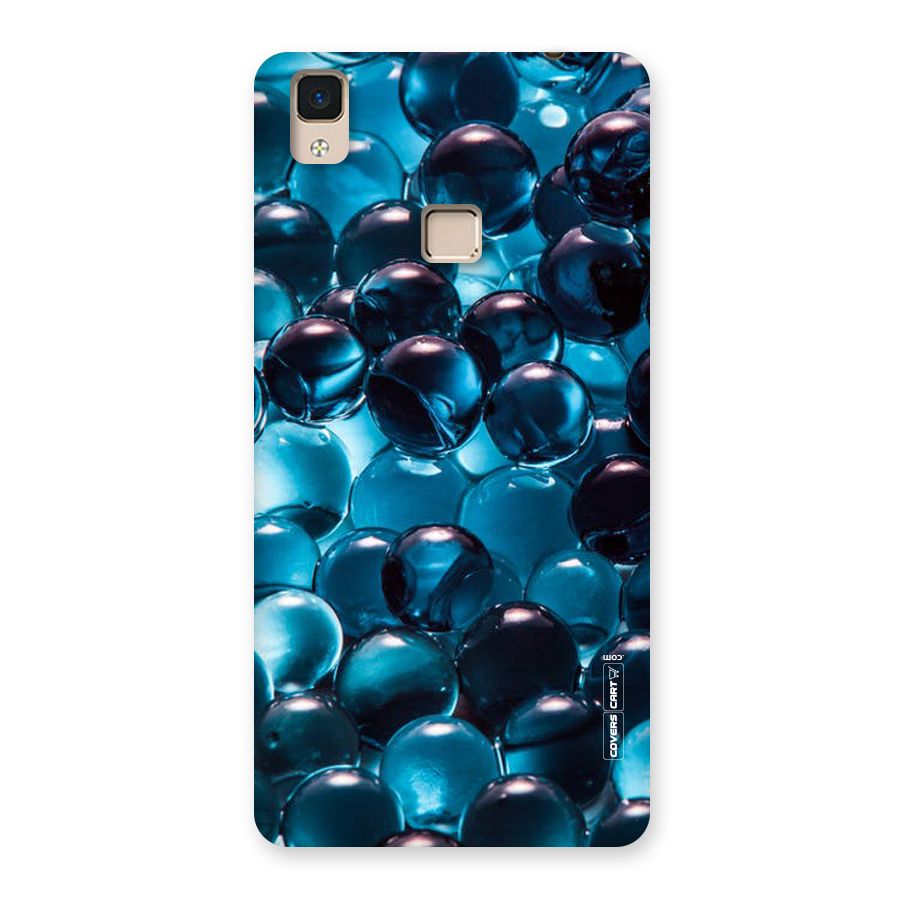 Blue Abstract Balls Back Case for V3 Max