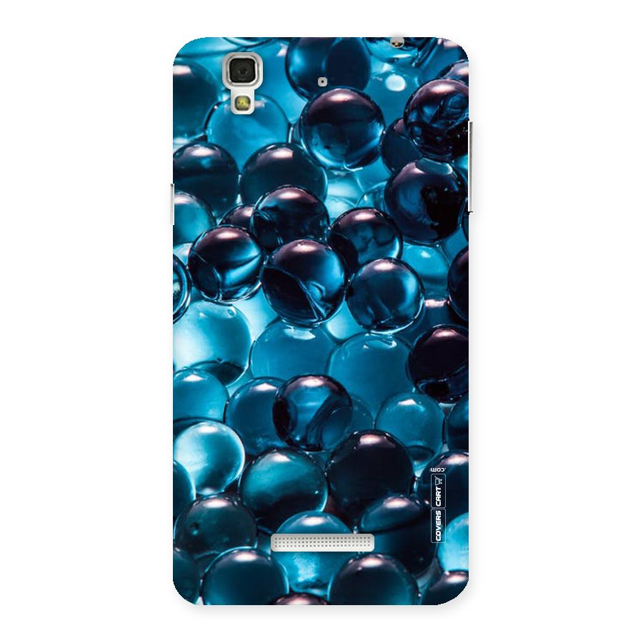 Blue Abstract Balls Back Case for YU Yureka Plus