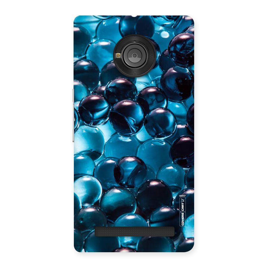 Blue Abstract Balls Back Case for Yu Yunique