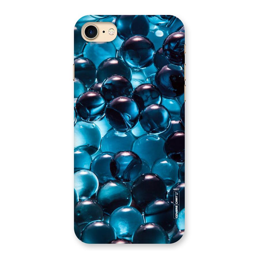 Blue Abstract Balls Back Case for iPhone 7