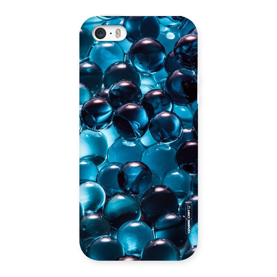 Blue Abstract Balls Back Case for iPhone SE