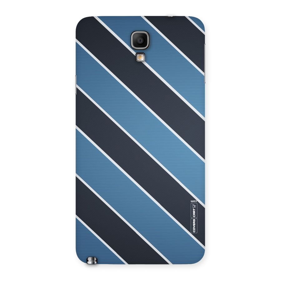 Blue Black Stripes Back Case for Galaxy Note 3 Neo