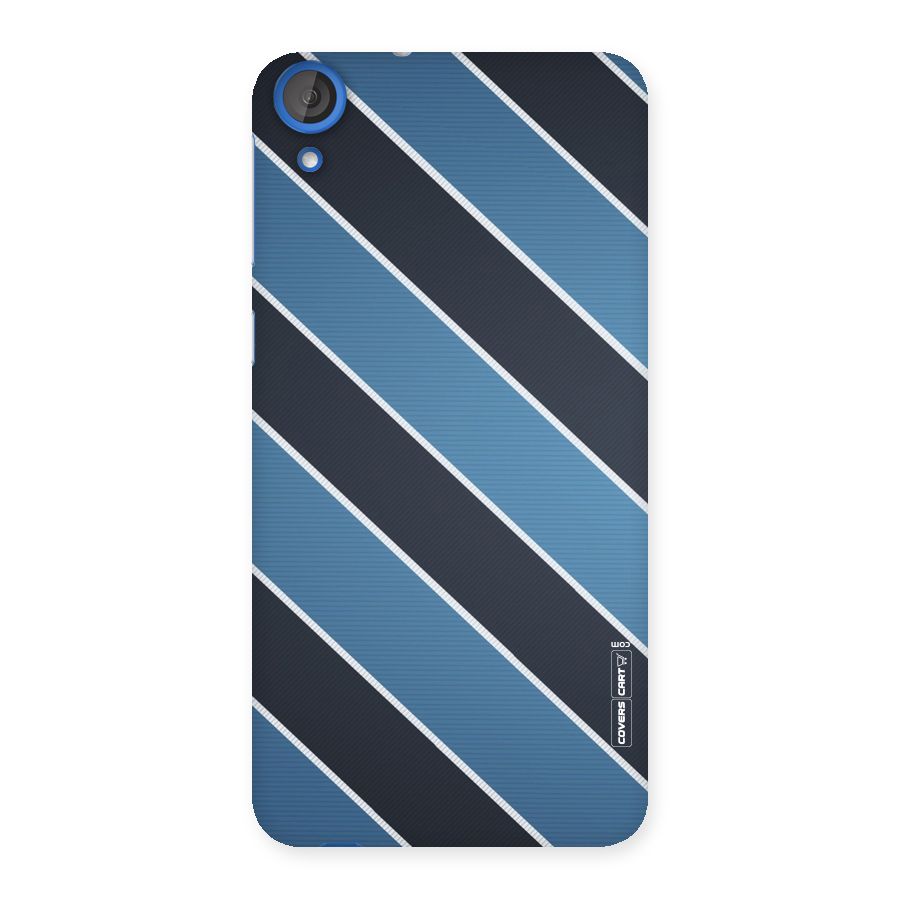 Blue Black Stripes Back Case for HTC Desire 820