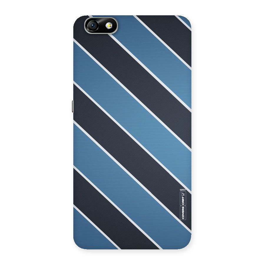 Blue Black Stripes Back Case for Honor 4X