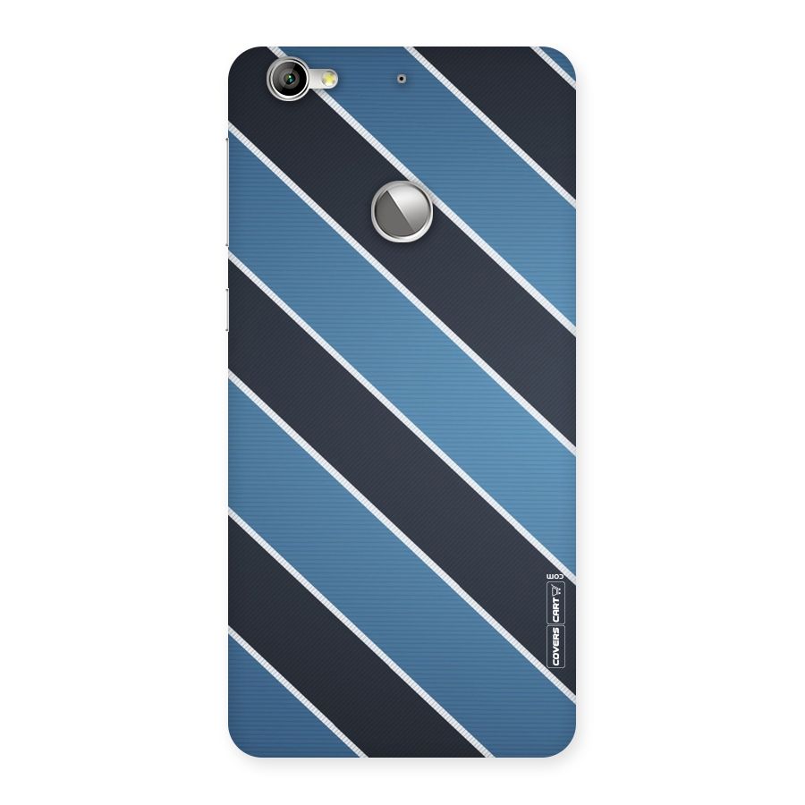 Blue Black Stripes Back Case for LeTV Le 1s