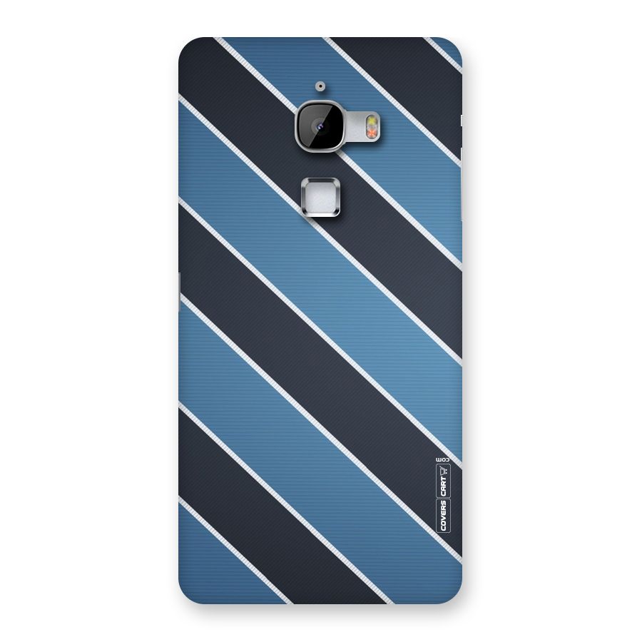Blue Black Stripes Back Case for LeTv Le Max