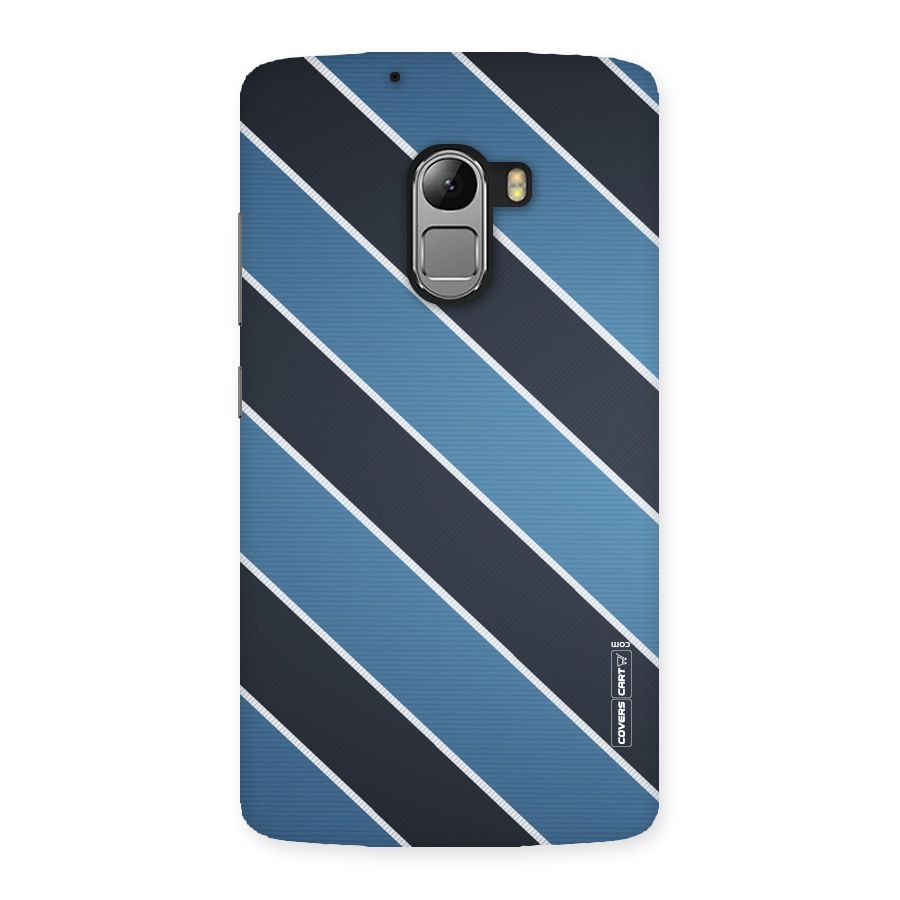 Blue Black Stripes Back Case for Lenovo K4 Note