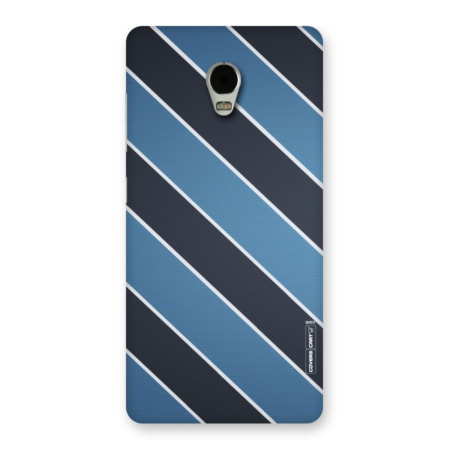 Blue Black Stripes Back Case for Lenovo Vibe P1