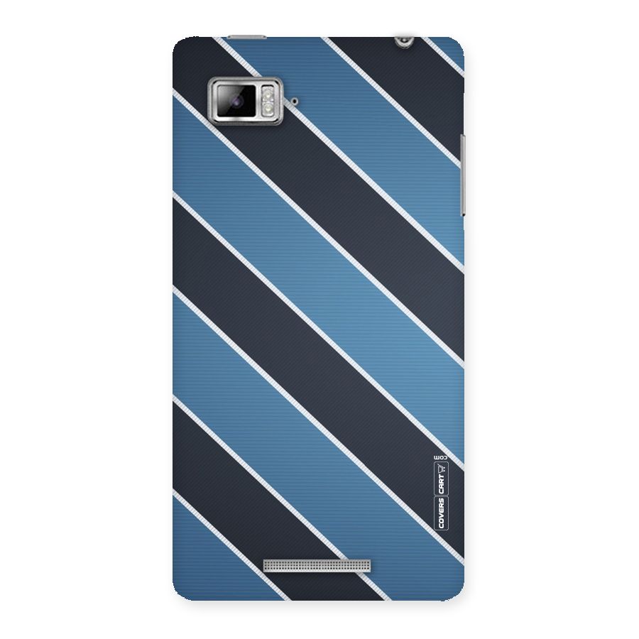 Blue Black Stripes Back Case for Lenovo Vibe Z K910
