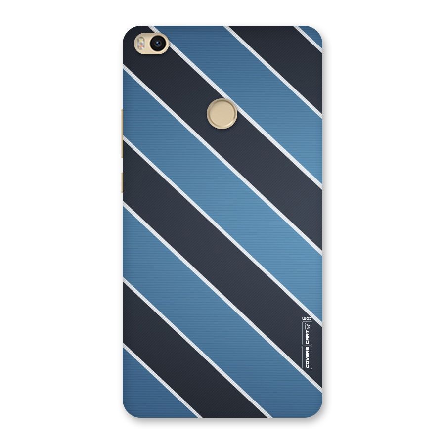 Blue Black Stripes Back Case for Mi Max 2