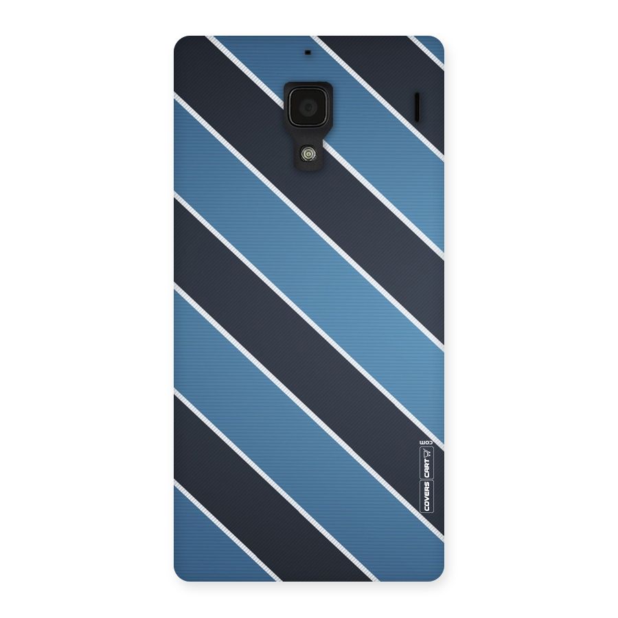 Blue Black Stripes Back Case for Redmi 1S